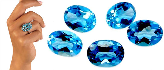 All About Blue Topaz Gemstone: Meaning , Uses, Benefits & More.