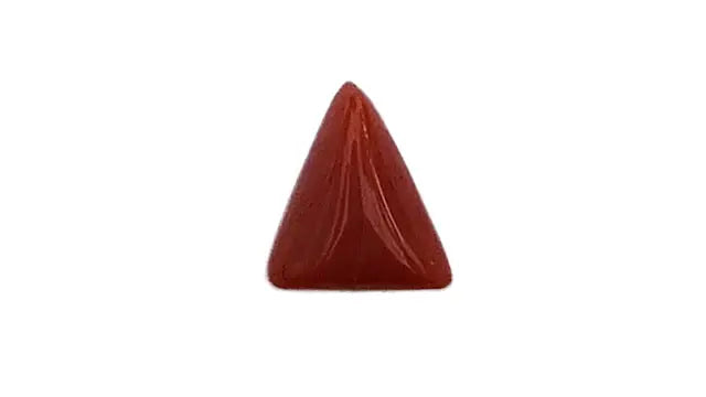 Red Coral Gemstone (Moonga) 6.35 Ratti