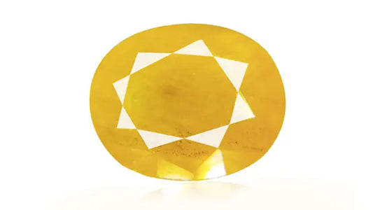 Yellow Sapphire ( Pukhraj )-5.15 Carat
