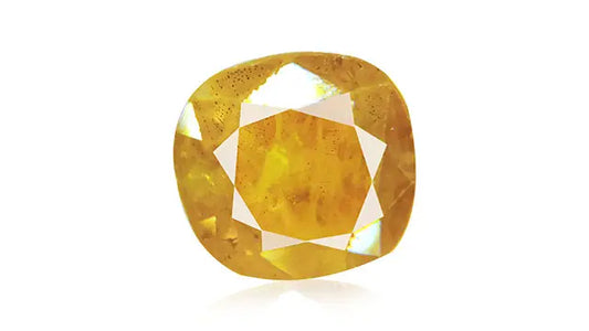 Yellow Sapphire ( Pukhraj )-4.25 Ratti