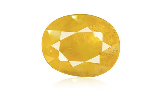 Yellow Sapphire ( Pukhraj )-4.25 Ratti