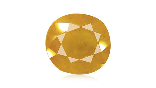 Yellow Sapphire ( Pukhraj )-6.50 Ratti