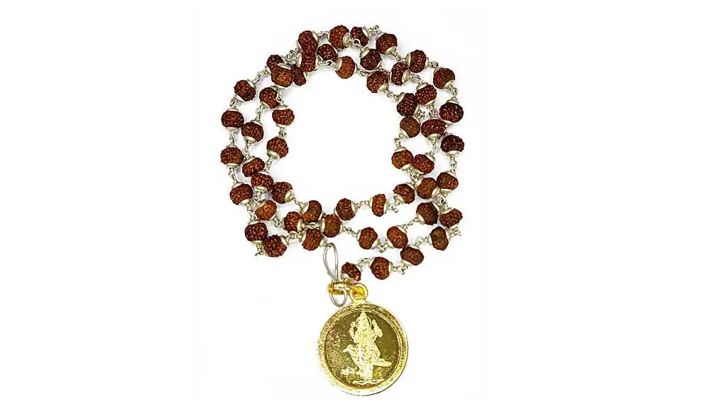 Rudraksha Mala : Shani Mala (7 Mukhi Rudraksha Mala)