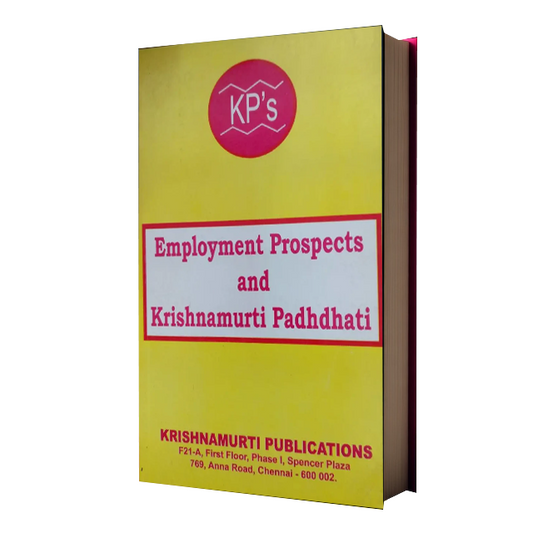 Employment Prospects and Krishnamurti Padhdhati
