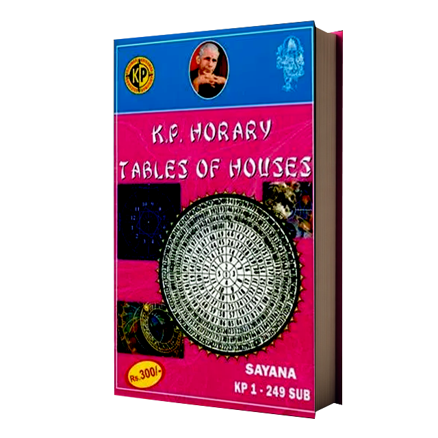 KP Horary Tables of Houses