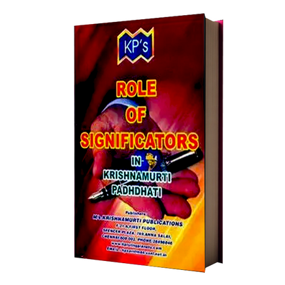Role of Significators