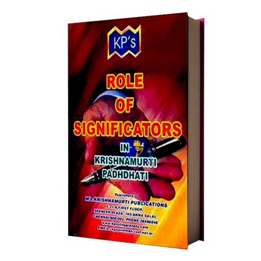 Role of Significators
