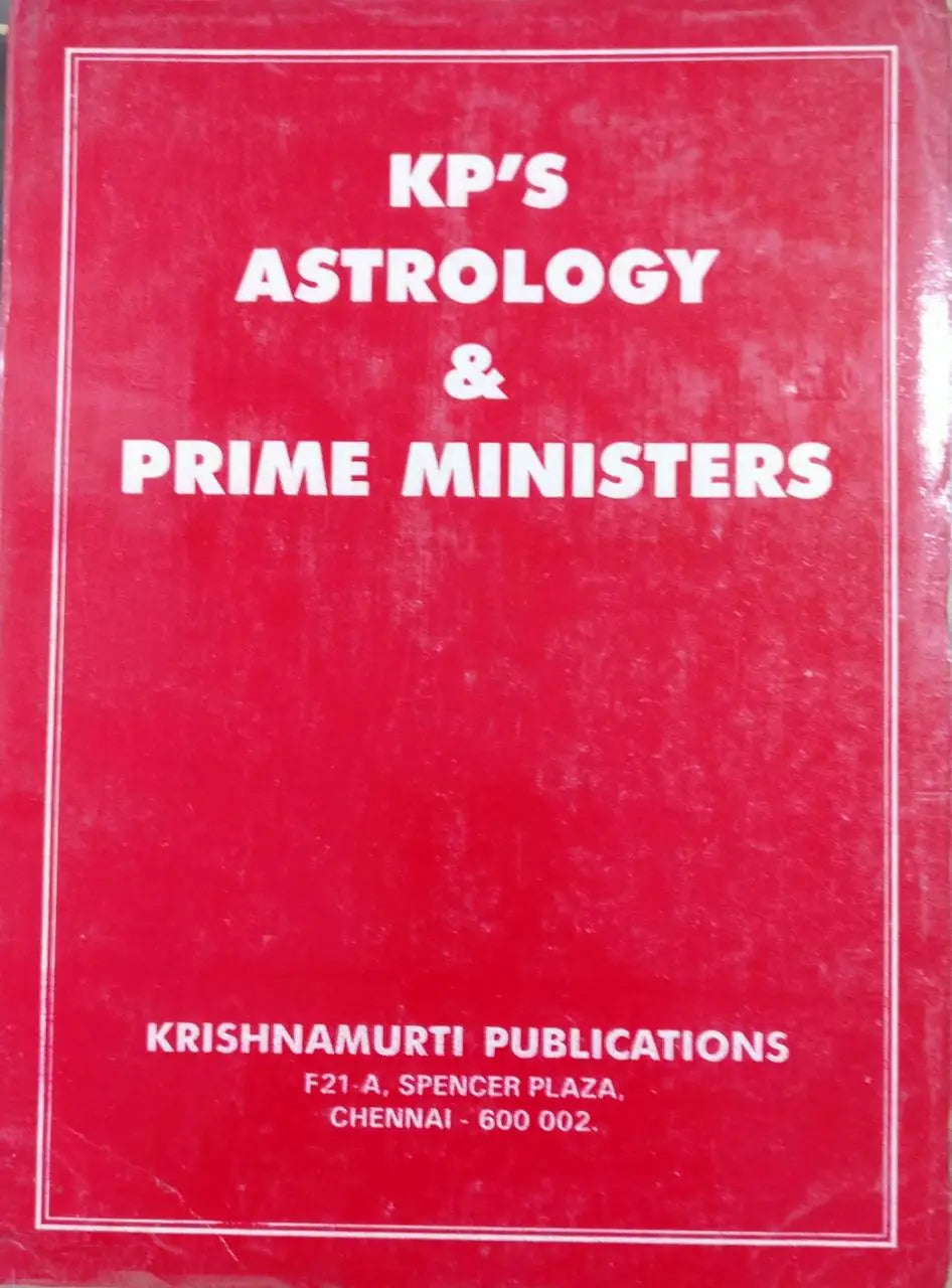 Astrology & Prime Ministers
