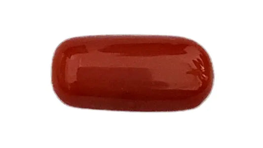 Red Coral Gemstone  (Moonga) 6.30 Carat