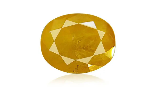 Yellow Sapphire ( Pukhraj )-5.25 Ratti