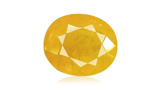 Yellow Sapphire ( Pukhraj )-6.40 Ratti