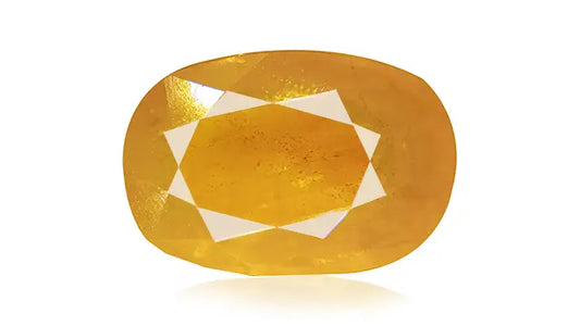 Yellow Sapphire ( Pukhraj )-5.45 Ratti