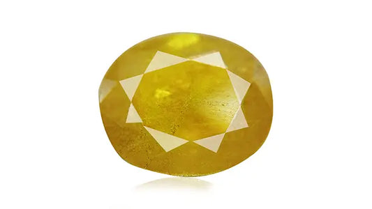 Yellow Sapphire ( Pukhraj )-6.25 Ratti