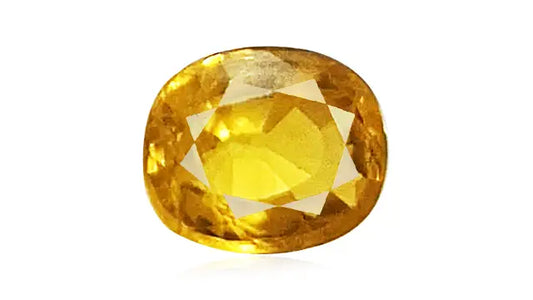 Yellow Sapphire (Pukhraj)-7.02 Carat